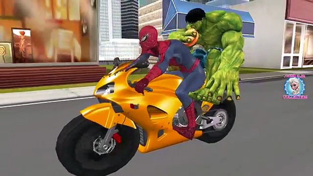 Frozen Elsa Singing Hot Cross Buns | Spiderman Batman Hot Cross Buns Rhymes | Superheroes Rhymes