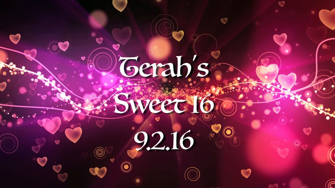 Terah's Sweet 16