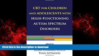 liberty book  CBT for Children and Adolescents with High-Functioning Autism Spectrum Disorders