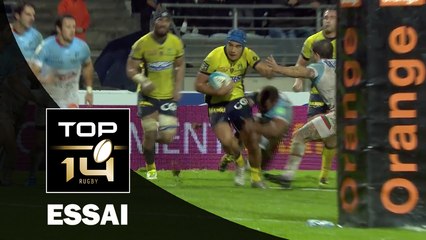 TOP 14 ‐ Essai Benson STANLEY (ASM) – Bayonne-Clermont – J11 – Saison 2016/2017