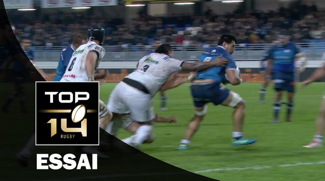 TOP 14 ‐ Essai Alex TULOU (CO) – Castres-Brive – J11 – Saison 2016/2017