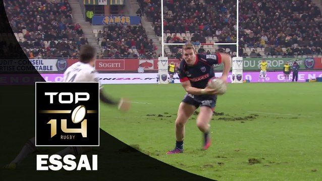 TOP 14 ‐ Essai Chris FARRELL (FCG) – Grenoble-Bordeaux-Bègles – J11 – Saison 2016/2017