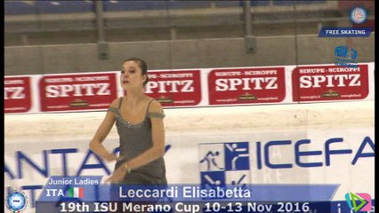 Elisabetta Leccardi, Merano Cup 2016 FS