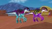 Dinosaurs Cartoon London Bridge Is Falling Down Nursery Rhyme | Dinosaurs 3D Animation Rhymes
