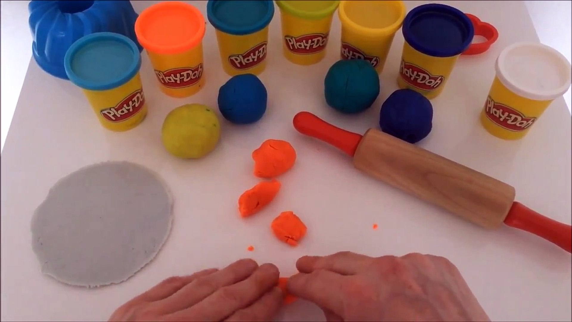Play Doh Fun How to make Style Funny Clown Faces for Kids - Fun Playdoh Kids Videos