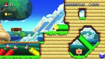 New Super Mario Bros. U - Acorn Plains 1-2: Tilted Tunnel