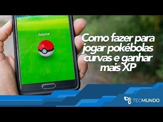 Скачать видео: COMO JOGAR POKÉBOLAS CURVAS E GANHAR MAIS XP