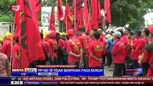 Politisi Gerindra Dukung Penghapusan PP Upah Buruh
