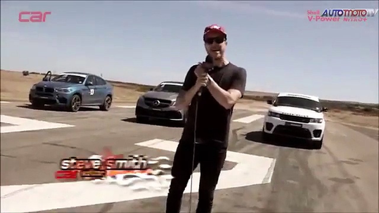 Drag Race 2016   Bmw X6 M Vs Mercedes Amg Gle63 S Vs Range Rover Sport Svr