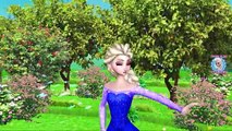 Frozen Elsa Dancing Itsy Bitsy Spider|Frozen Elsa Watching Dinosaur Fight Dragon|Dinosaur Vs Dragon