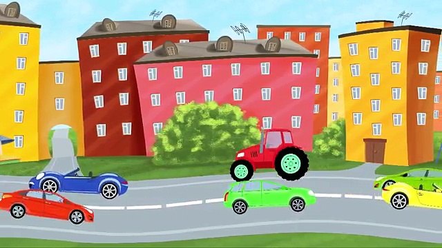 Песенки для детей - Светофор - развивающая, обучающая песенка для детей