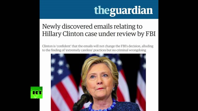 Julian Assange Nov 7 interview on US Election, Clinton, and WikiLeaks.