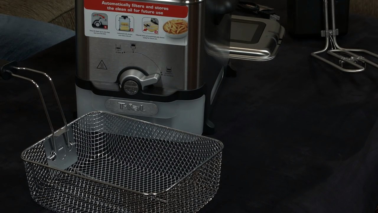 How To Drain T Fal Deep Fryer T Fal Emeril Deep Fryer video Dailymotion