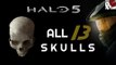 Halo 5 Guardians ALL Skull Locations (All Skull Collectibles in Halo 5) Gravelord Achievement