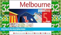 Big Deals  Melbourne PopOut Map (PopOut Maps)  Best Seller Books Most Wanted