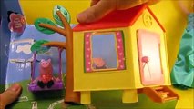 New Peppa Pig Tree House with Emily Elephant Unboxing - WD Toys Juguetes