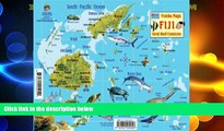 Big Deals  Fiji Map   Reef Creatures Guide Franko Maps Laminated Fish Card  Best Seller Books Most