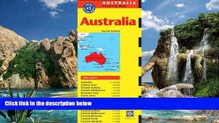 Big Deals  Australia Travel Map Fourth Edition (Australia Regional Maps)  Best Seller Books Most