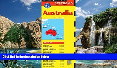 Big Deals  Australia Travel Map Fourth Edition (Australia Regional Maps)  Best Seller Books Most