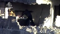 Gunner Threads Needle With Lucky Shot in Syria War