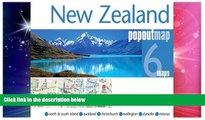 READ FULL  New Zealand PopOut Map: pop-up street map of New Zealand - folded pocket size travel