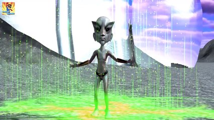 Finger Family Crazy Alien Finger Family | Funny Finger Family Songs | Superhero Rhymes