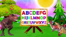 Dinosaurs Learning ABC Songs | Kids Educational Learning | Dinosaurs ABC Alphabets For Children