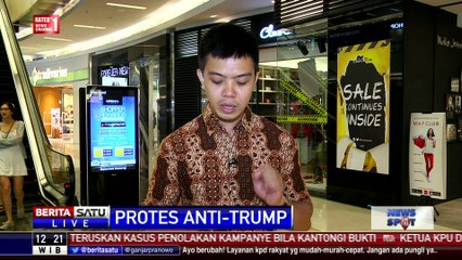 Demo Anti-Trump Berlanjut, Kemenlu Minta WNI di AS Waspada