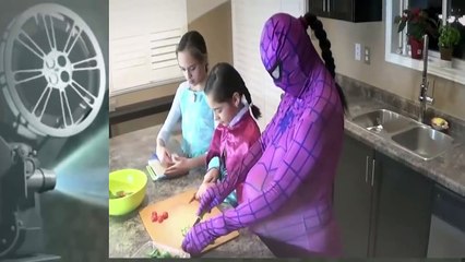 Pink Spider Girl & Spiderman Vs Hulk / Pink Spidergirl Pregnant / Fun Movie 2016