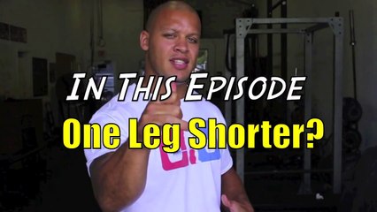 Tight Hip Muscles (one leg shorter than the other)