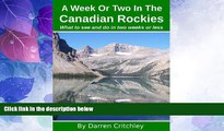 Big Deals  A Week Or Two In The Canadian Rockies  Best Seller Books Best Seller