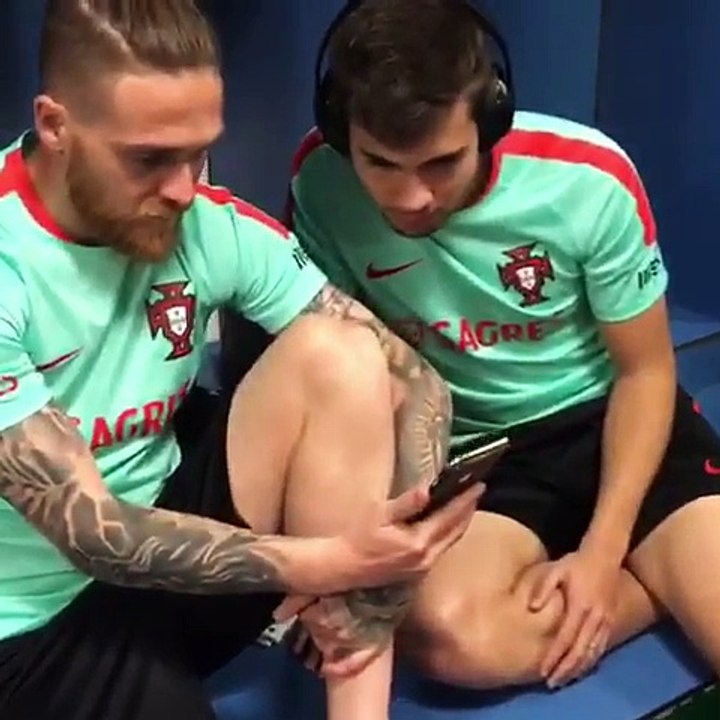 The Euro 2016 winners could be winners of the mannequin challenge too!