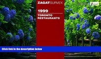 Big Deals  Toronto Restaurants (Zagatsurvey: Toronto Restaurants)  Best Seller Books Most Wanted