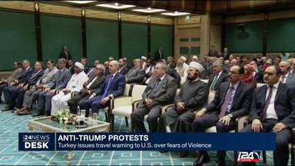 Turkey issues travel warning to U.S. over fears of violence