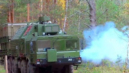 Russia MOD - Yars Nuclear Capable ICBM River Crossing [1080p]