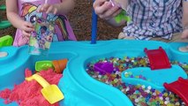 STEP 2 SAND WATER TABLE + SURPRISE TOYS ORBEEZ Kinetic Sand MLP SheriffCallie DocMcStuffins Pets Toy