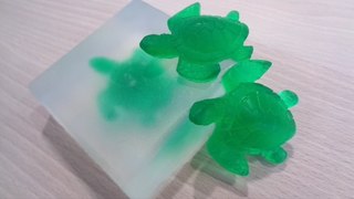 trapped turtle - homemade soap - how to make homemade soap
