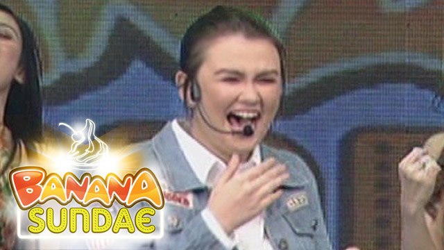 Banana Sundae: Sexbomb dancers greet Angelica Panganiban!