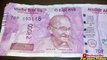 Indian New 500 and 2000 Rupee Notes Testing with Water See what happened