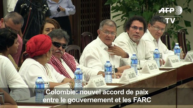 Colombie: nouvel accord de paix entre gouvernement et FARC