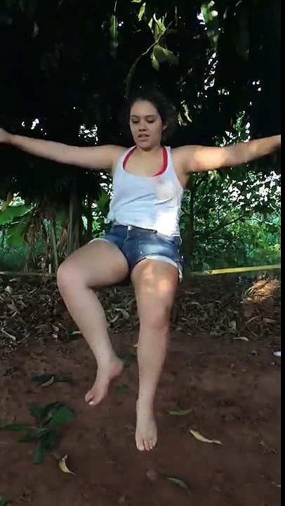 Slackline backplant!