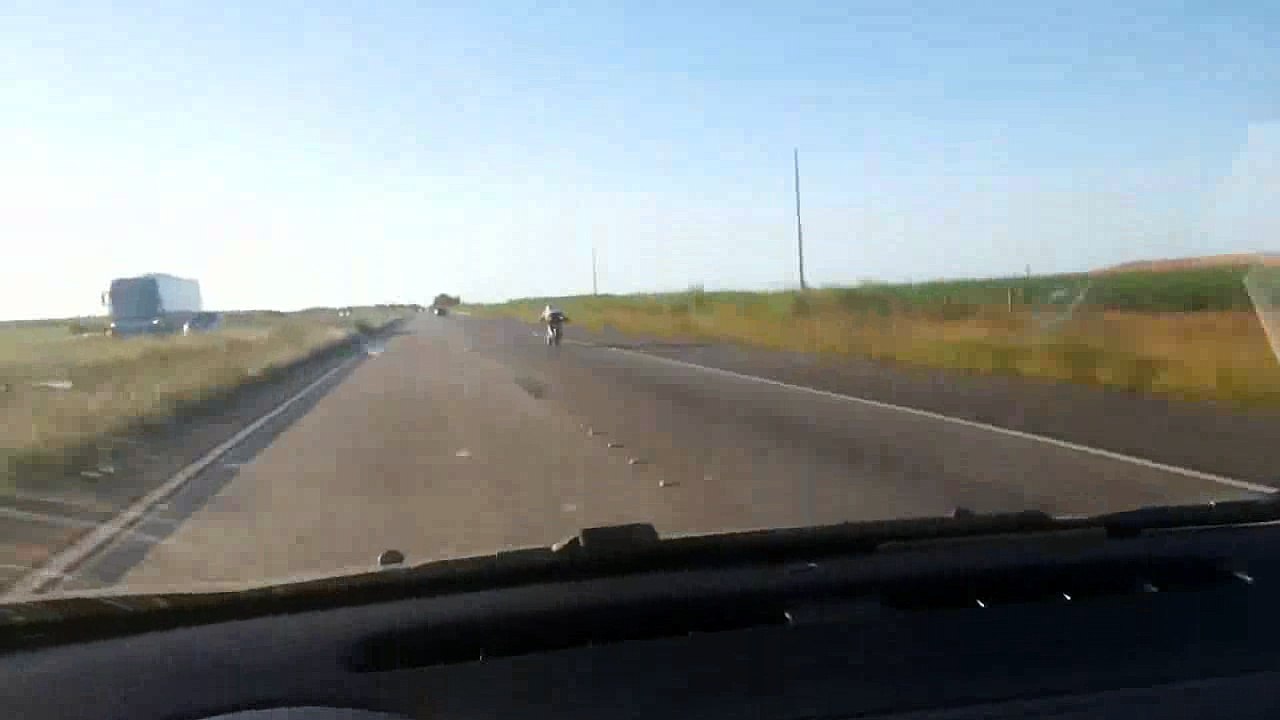 Superman on a bike