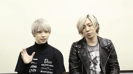 SuG Takeru & Chiyu『SICK'S』comment