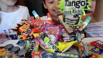 TANGO SOUR CANDY!! Ring Pop Frozen Lollipop Rings American Candy Toys AndMe