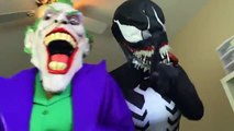 Spiderman Hulk Joker And Venom Fail Prank w/Pregnant Spidergirl Has Baby Help Deliver Spidey IRL