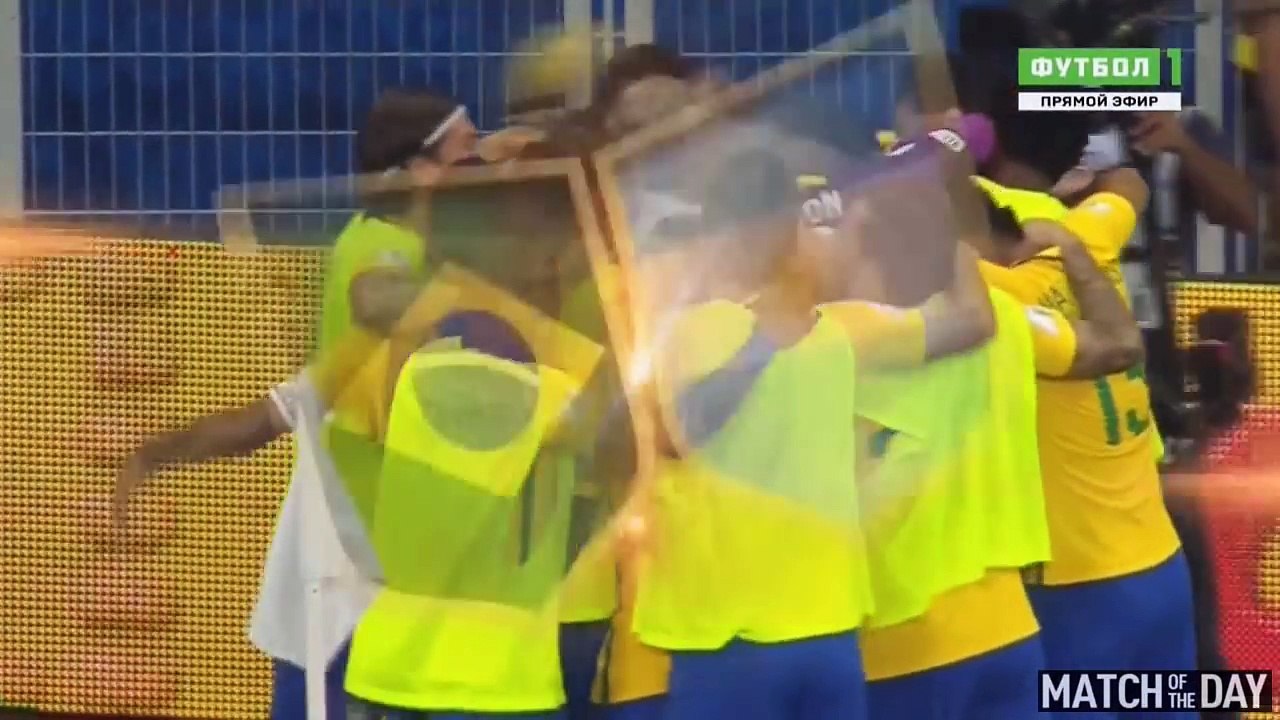 Paulinho Goal - Brazil vs Argentina 3-0 - World Cup 2018 10_11_2016 HD