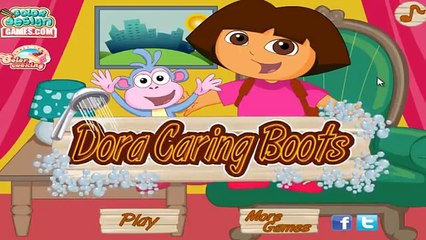 Cartoon game. Dora the Explorer - Boots Hygiene. Full Episodes in English new