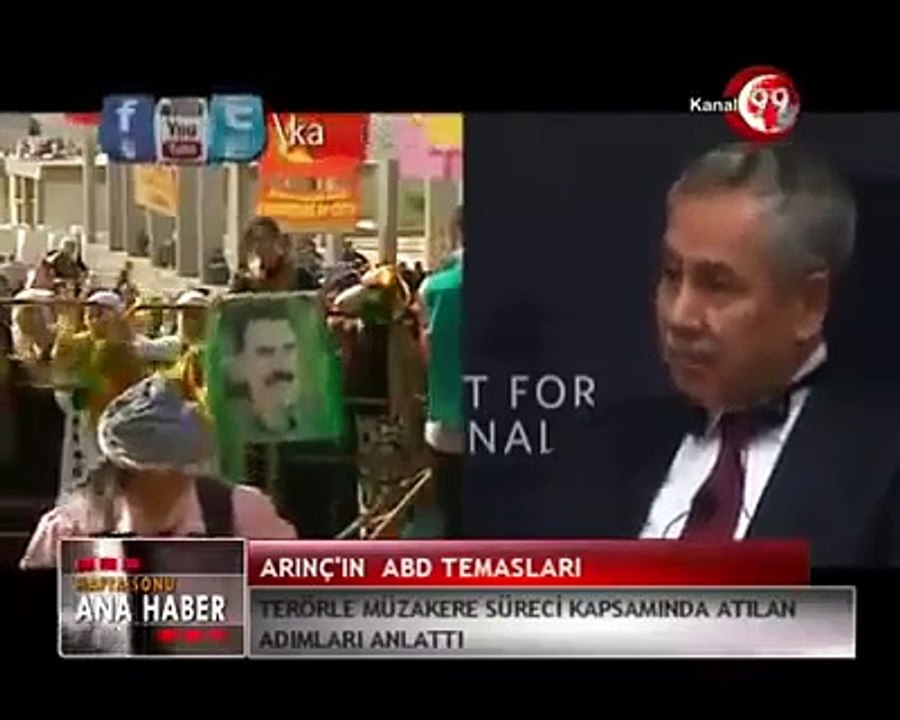 ARINÇ'ın itirafı PKK'nın Bayrağını APO Posterini serbest bıraktık