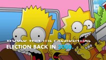 The Simpsons tell us how they feel about predicting Trump's presidency