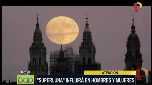 VIDEO: así fue vista la ‘Superluna’ en diferentes países